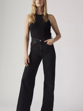 Levi's Premium Quality RIBCAGE WIDE LEG WOMEN'S JEANS